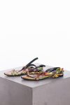 Christian Dior Python leather sandals