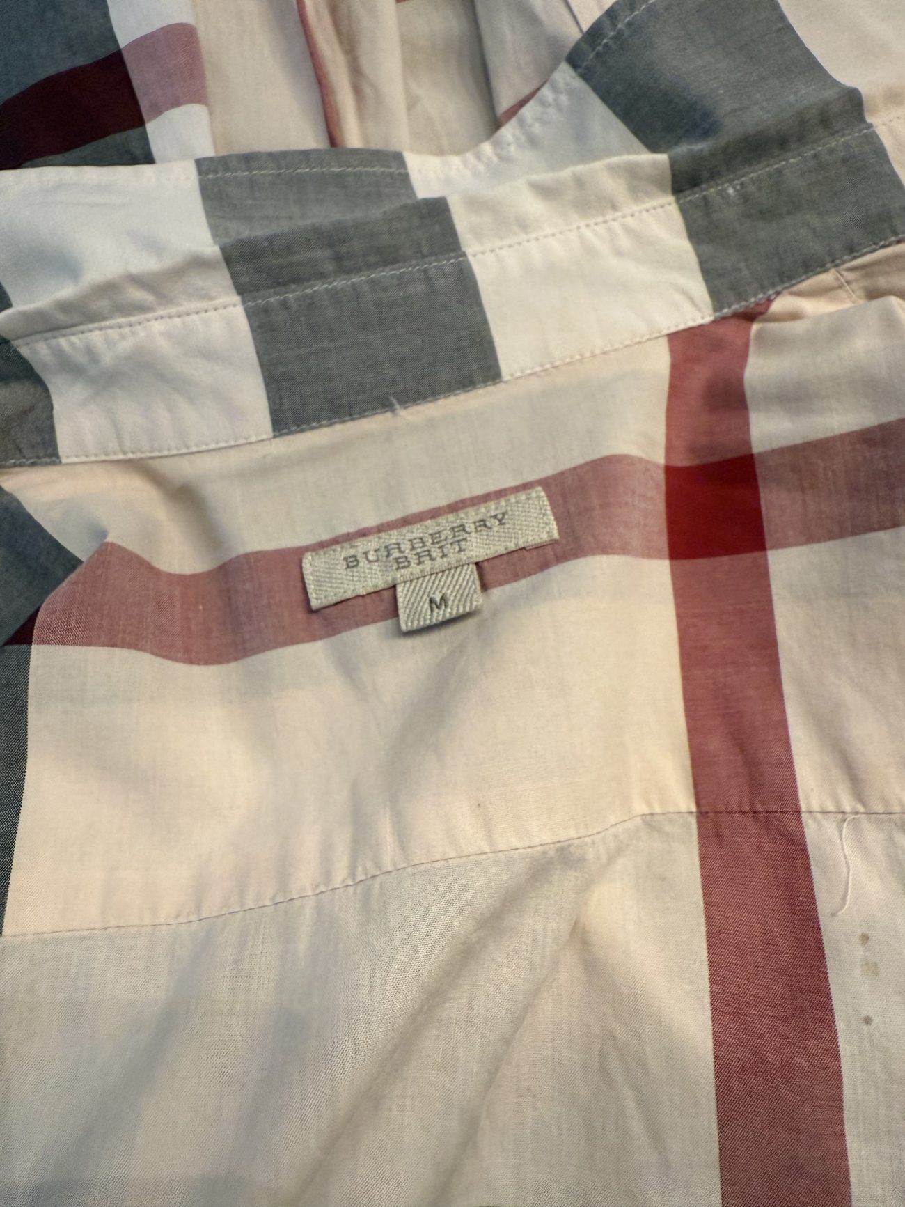 Burberry Iconic check cotton shirt