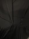 Brunello Cucinelli Dress Office-to-evening pleated navy dress
