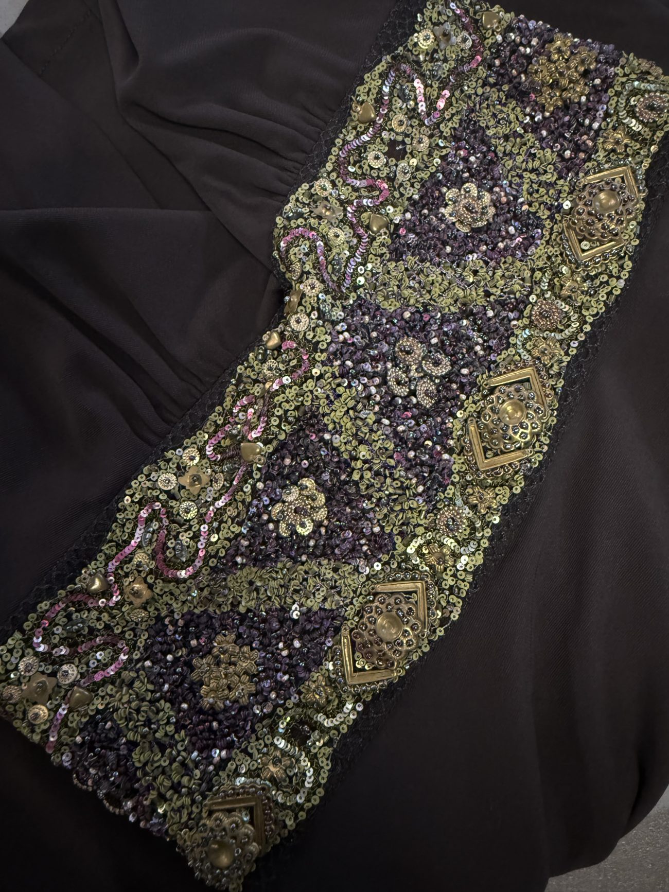 Max Mara Embellished Waist Cocktail Mini Dress