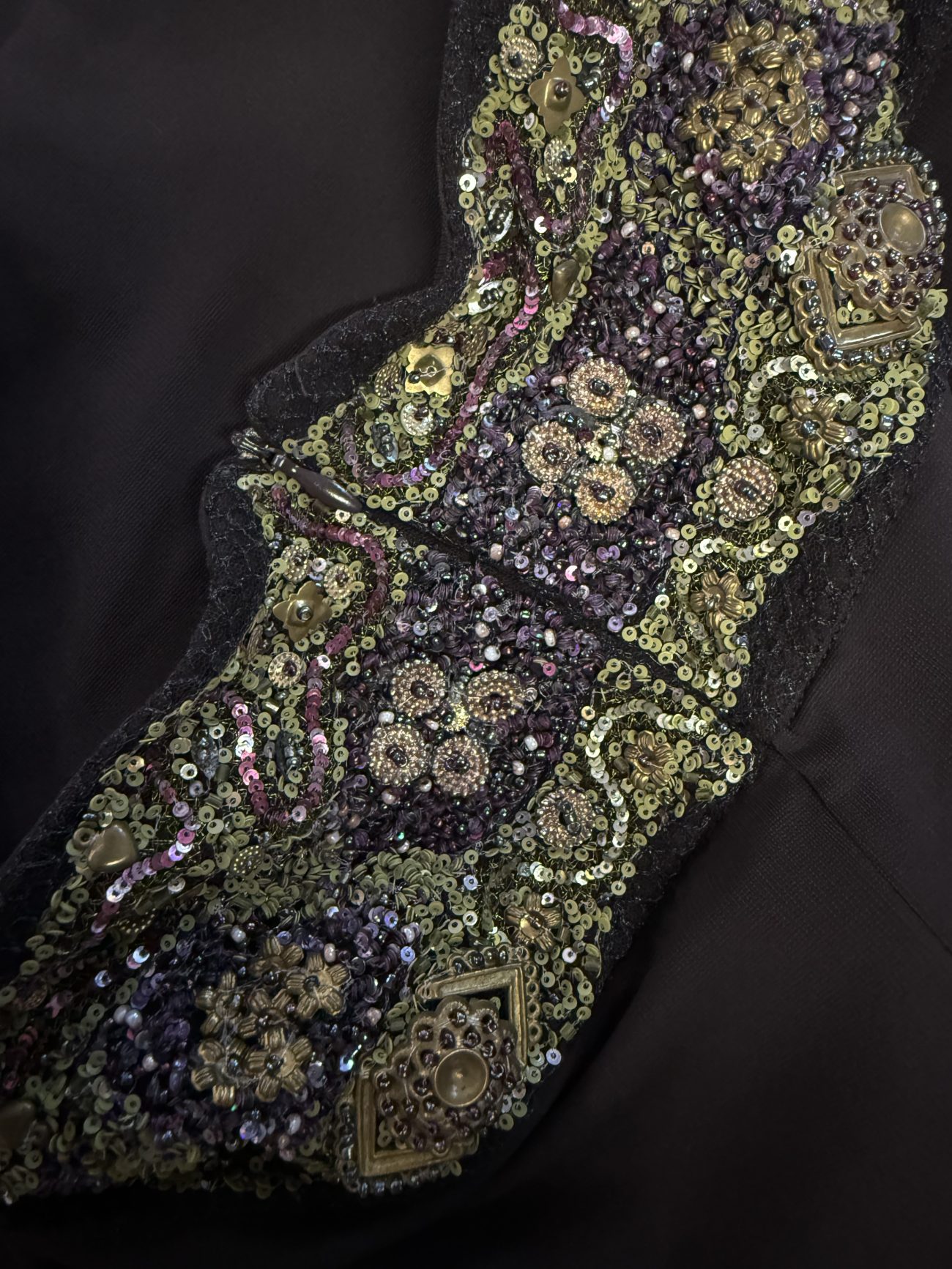 Max Mara Embellished Waist Cocktail Mini Dress