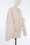 Louis Vuitton Ribbed denim bomber jacket 