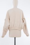 Louis Vuitton Ribbed denim bomber jacket 