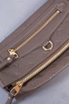 Louis Vuitton Petillante Monogram Empreinte fold-over clutch bag in taupe