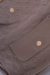 Louis Vuitton Petillante Monogram Empreinte fold-over clutch bag in taupe