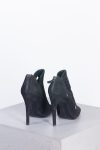 Bottega Veneta Shoes Black suede cutout shoes