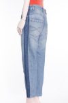 Brunello Cucinelli Cropped jeans with contrast side panels