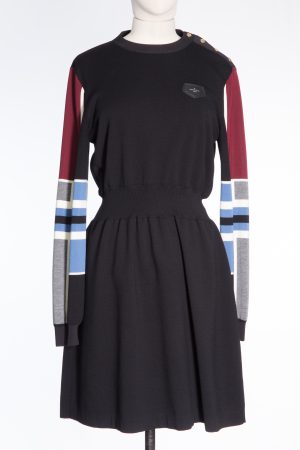 Louis Vuitton Graphic wool-blend dress