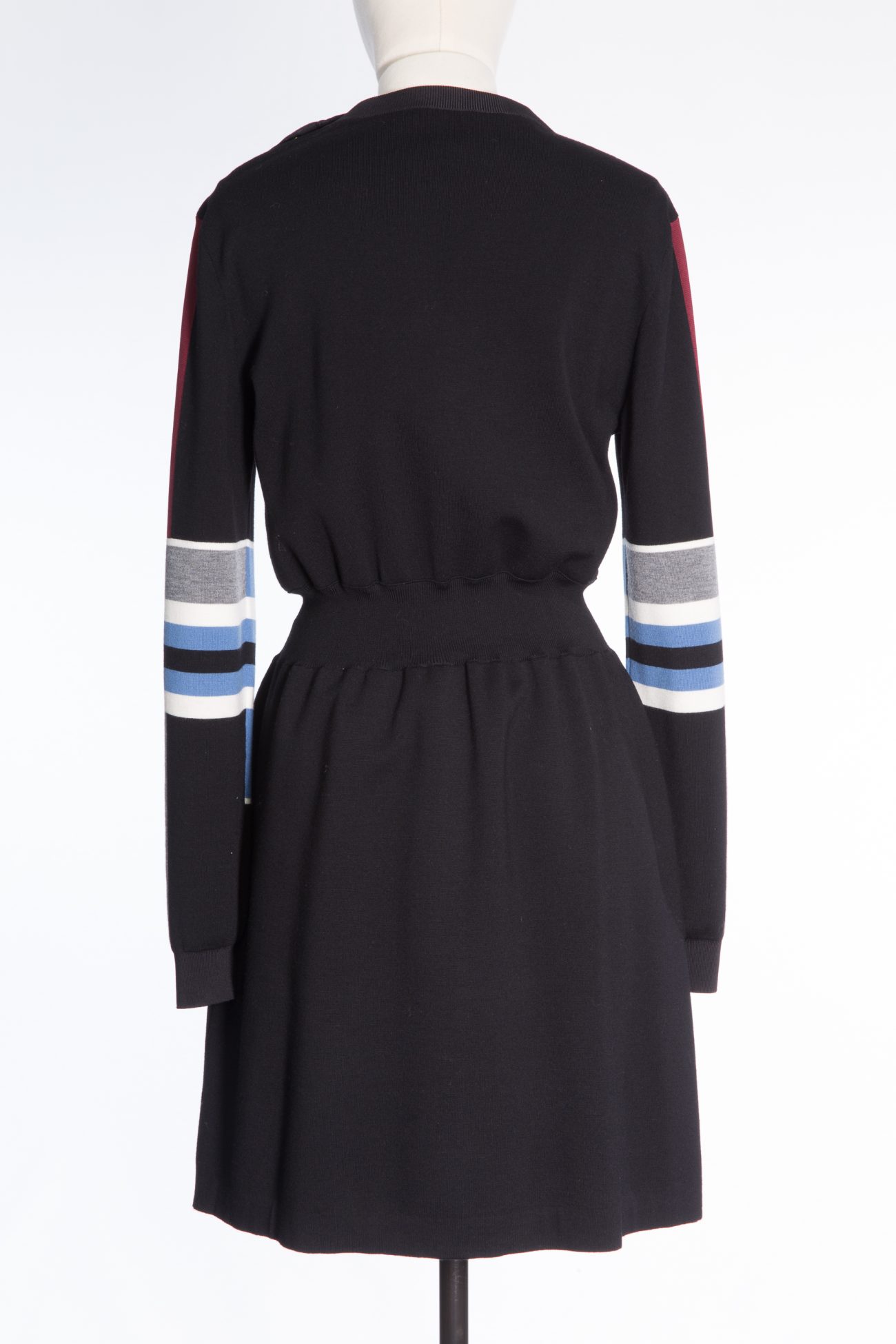 Louis Vuitton Graphic wool-blend dress