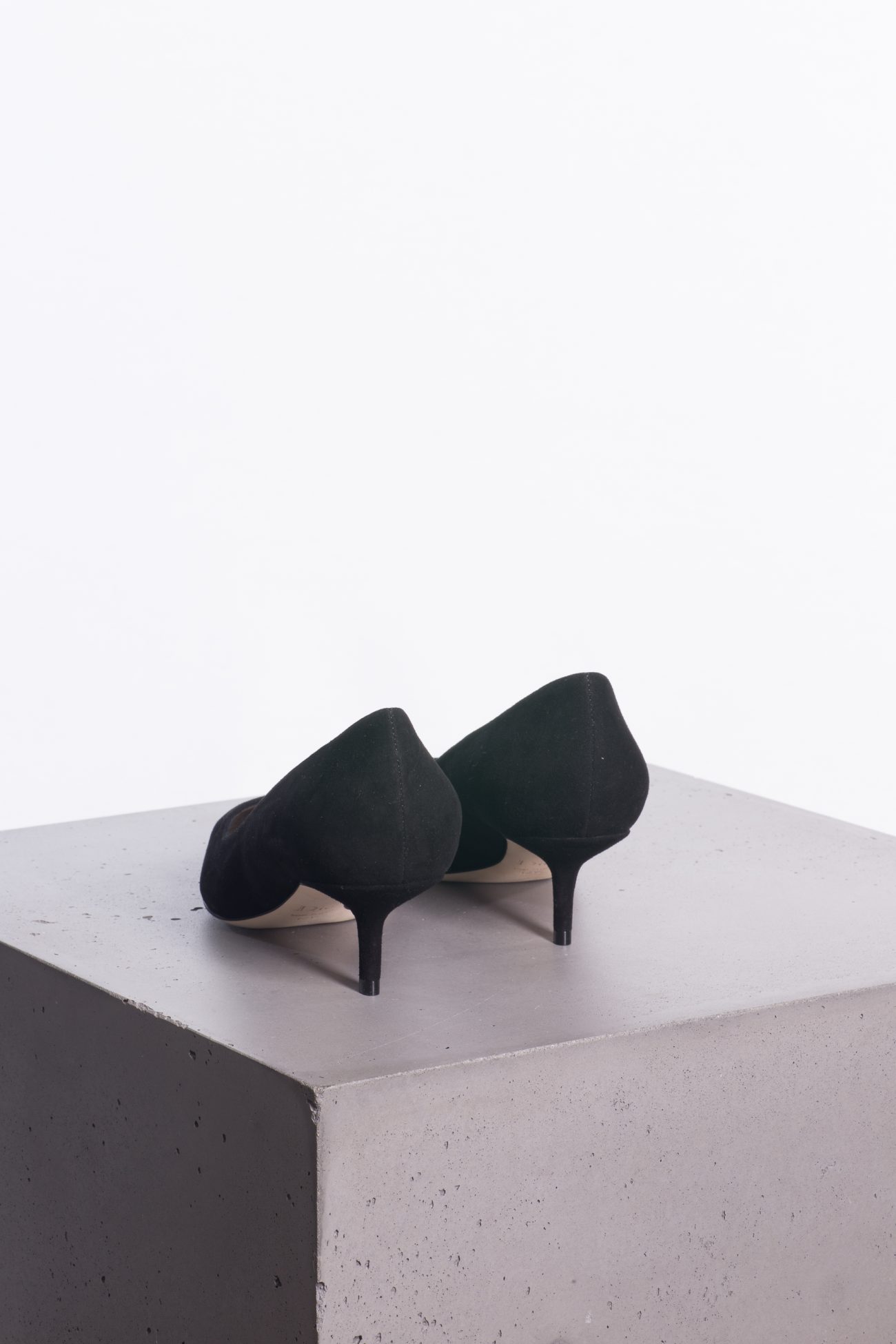 Christian Dior Suede & patent leather pumps