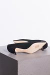 Christian Dior Suede & patent leather pumps