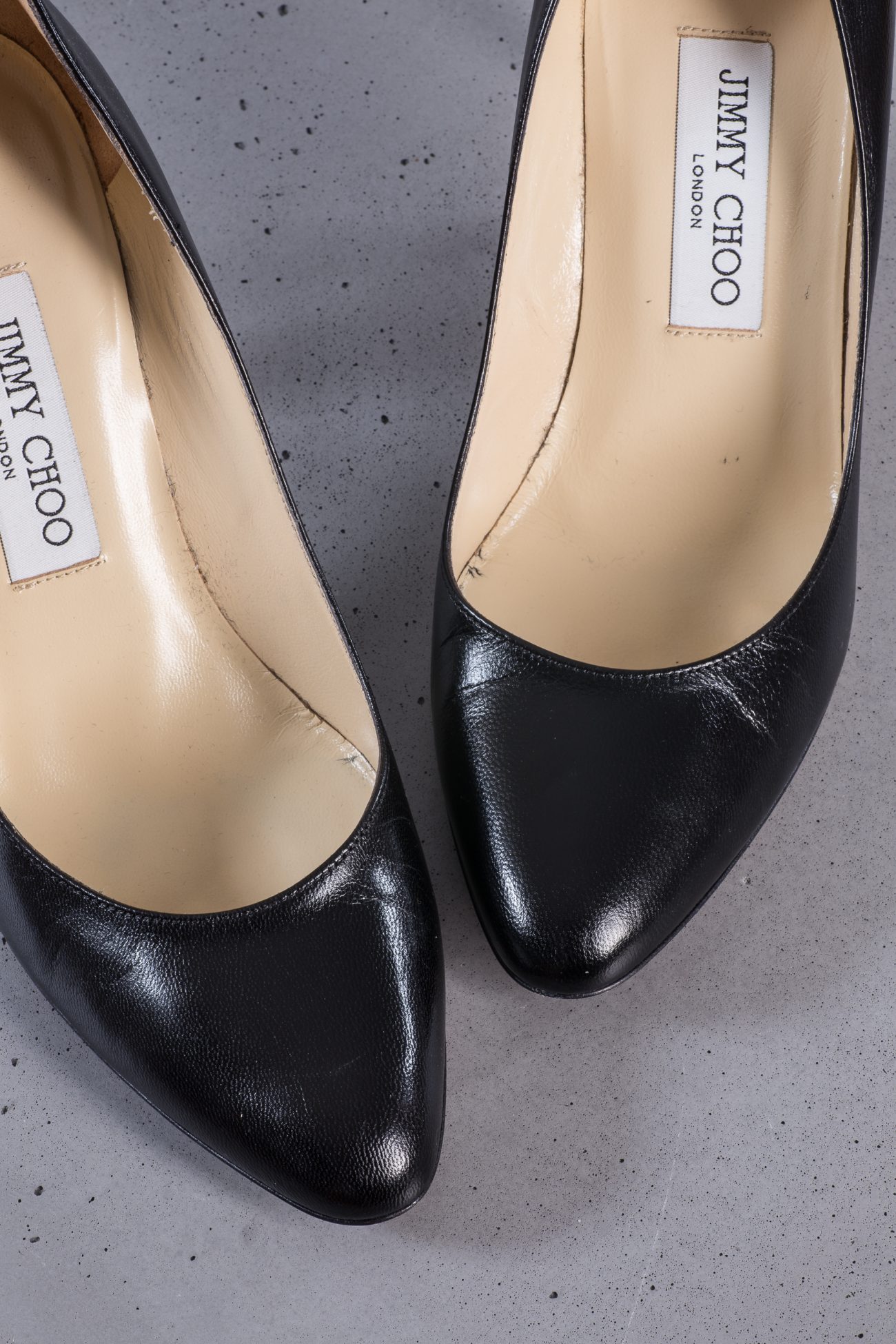 Jimmy Choo Gilbert leather pumps
