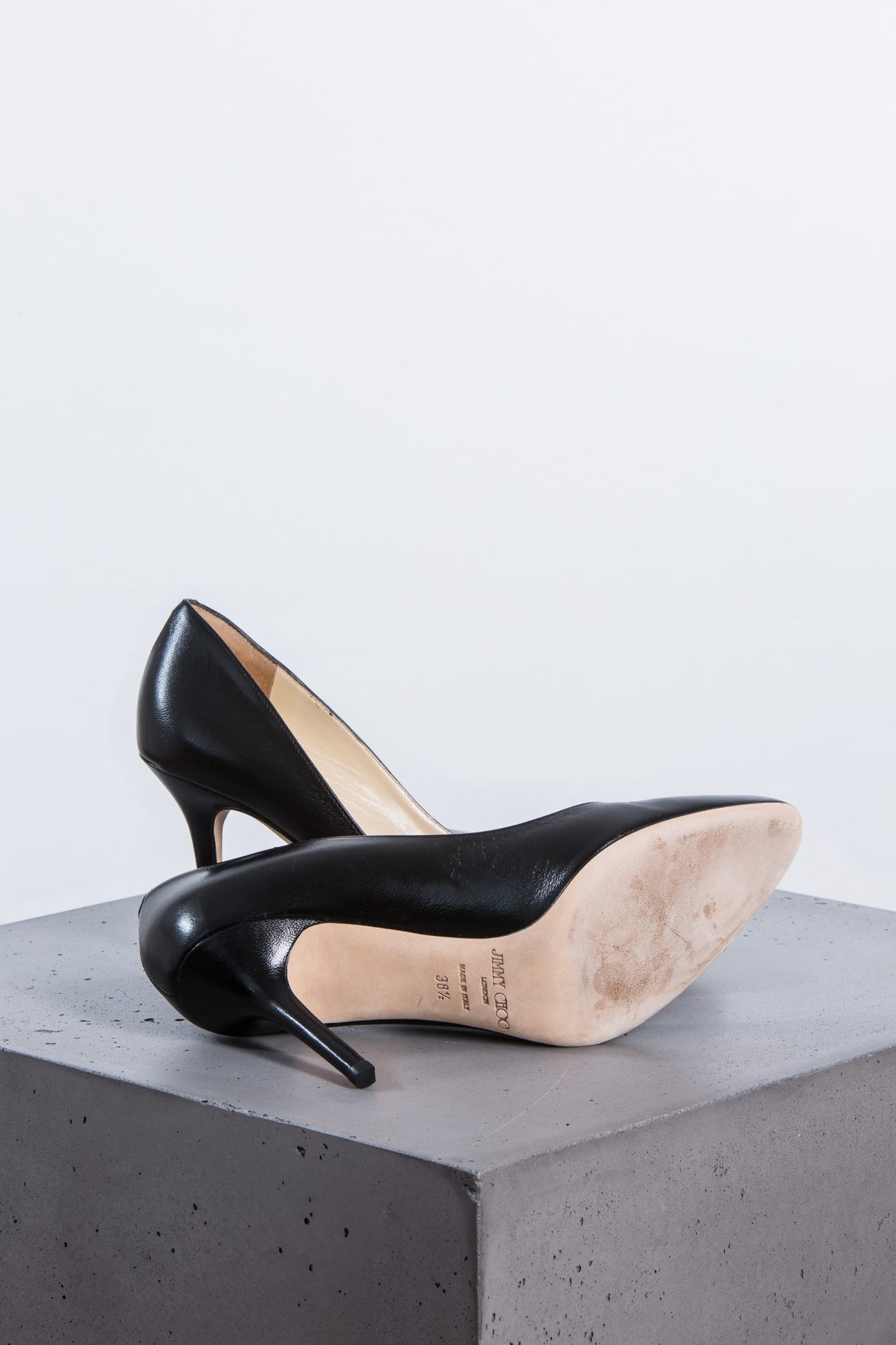 Jimmy Choo Gilbert leather pumps