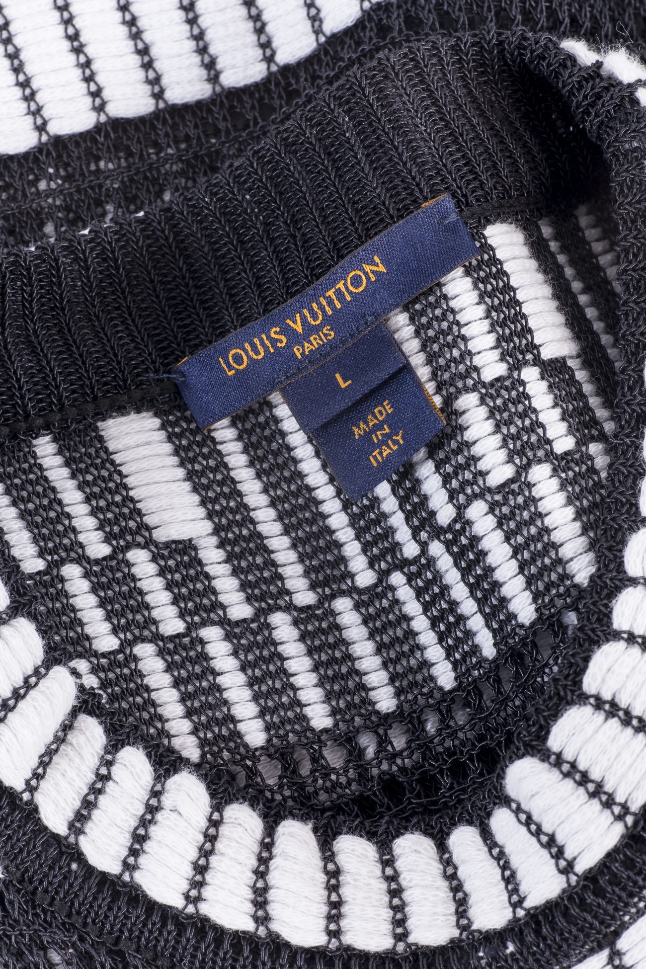Louis Vuitton Long-sleeved knit dress