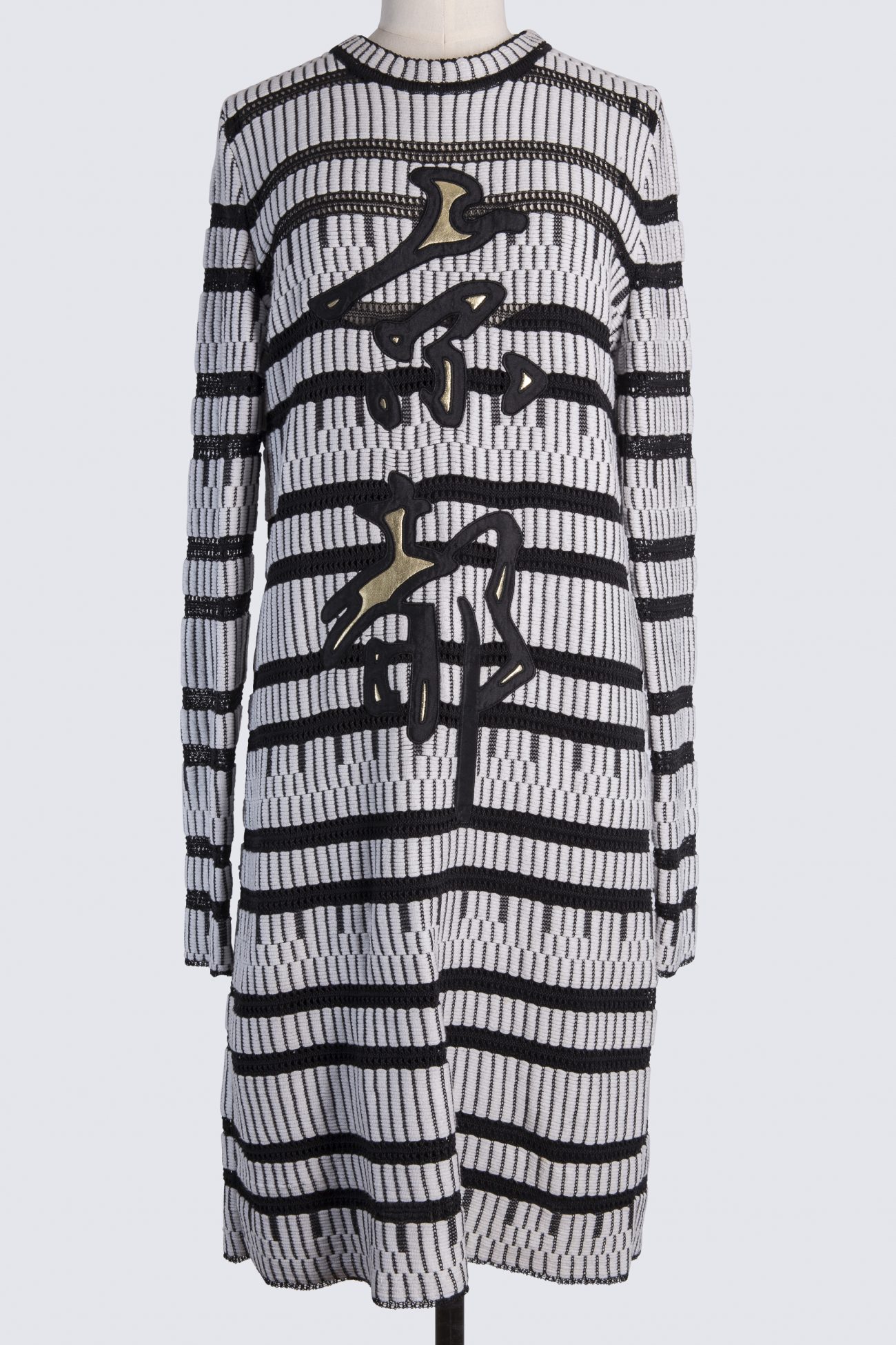 Louis Vuitton Long-sleeved knit dress