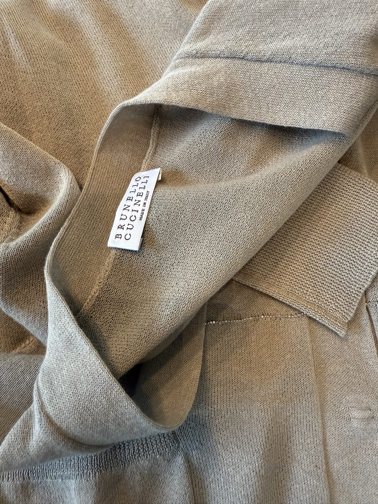 Brunello Cucinelli Sheer cardigan with Monili beads detailing