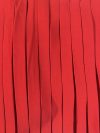 Christian Dior Silk red mini dress with pleated skirt & white collar