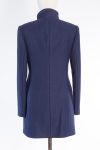 Fay Wool coat with leather insert and signature buckle Fay Wool coat with leather insert and signature buckle