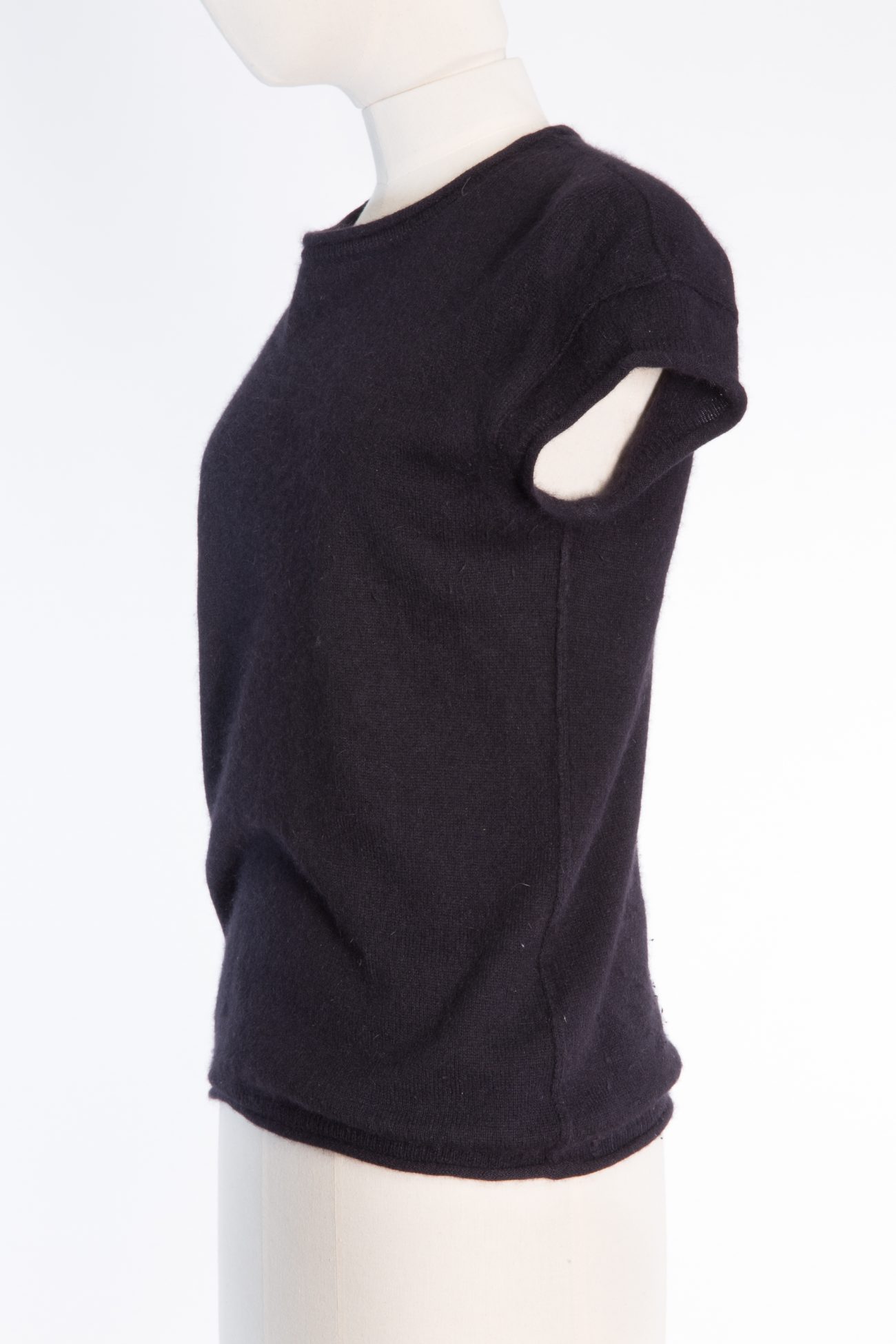 Sleeveless Angora and Silk Top by Piazza Sempione