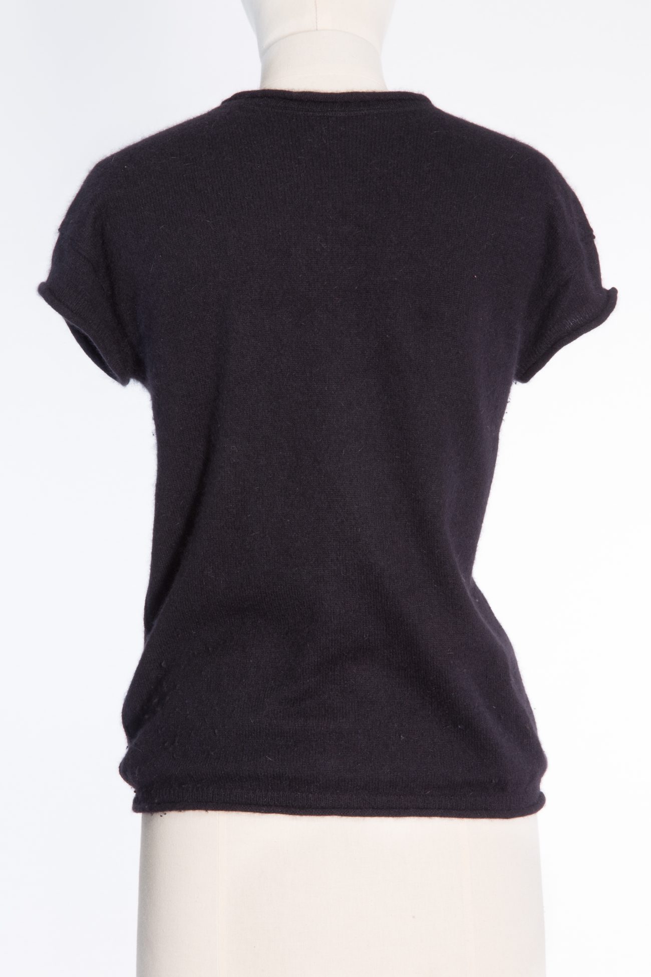 Sleeveless Angora and Silk Top by Piazza Sempione