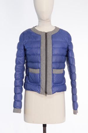 Hogan Lightweight Down Jacket in Cornflower Blue