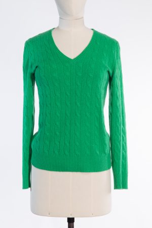 Ralph Lauren Signature cable-knit cashmere sweater