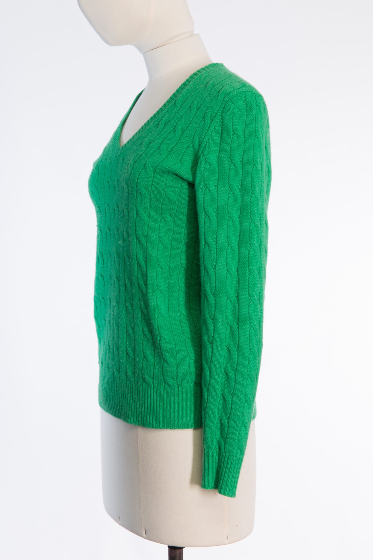 Ralph Lauren Signature cable-knit cashmere sweater