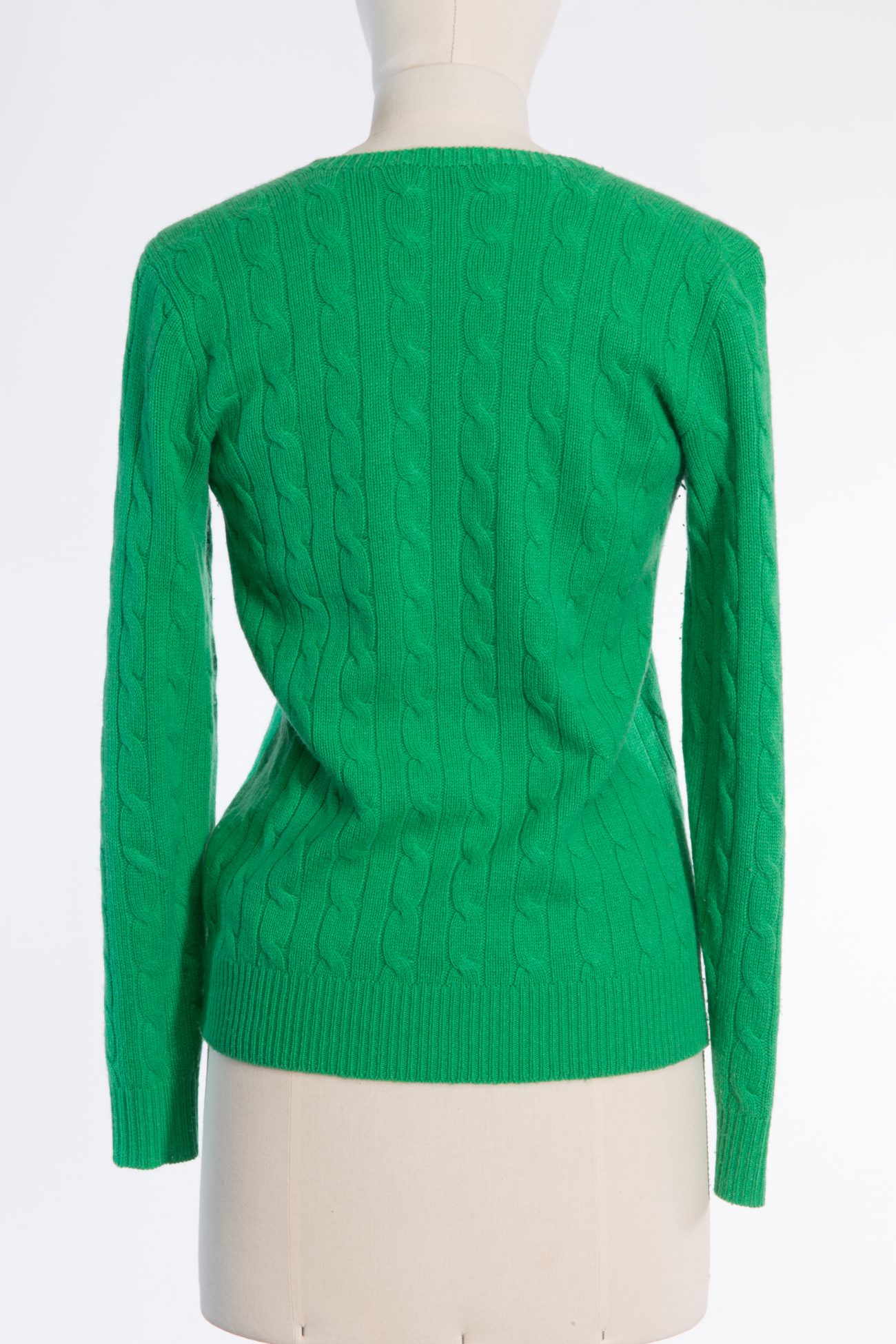 Ralph Lauren Signature cable-knit cashmere sweater
