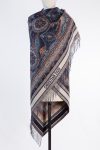Christian Dior Multicolor Wool Shawl (137 × 143 cm) Christian Dior Multicolor Wool Shawl (137 × 143 cm)