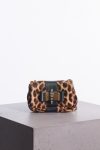 Christian Louboutin Leopard Mini Clutch with Golden Bow