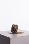 Christian Louboutin Leopard Mini Clutch with Golden Bow
