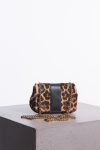 Christian Louboutin Leopard Mini Clutch with Golden Bow