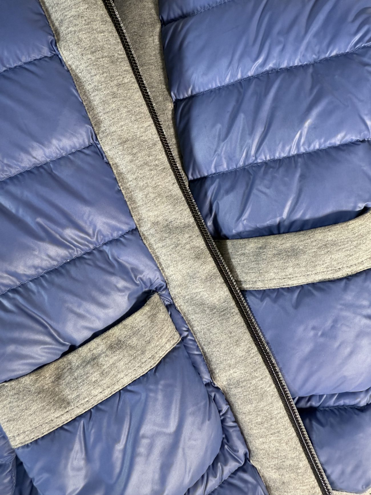 Hogan Lightweight Down Jacket in Cornflower Blue