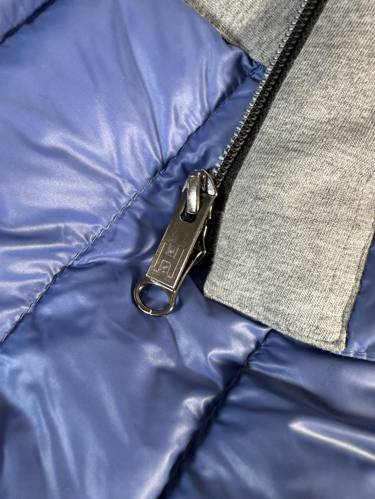 Hogan Lightweight Down Jacket in Cornflower Blue