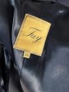 Fay Wool coat with leather insert and signature buckle Fay Wool coat with leather insert and signature buckle