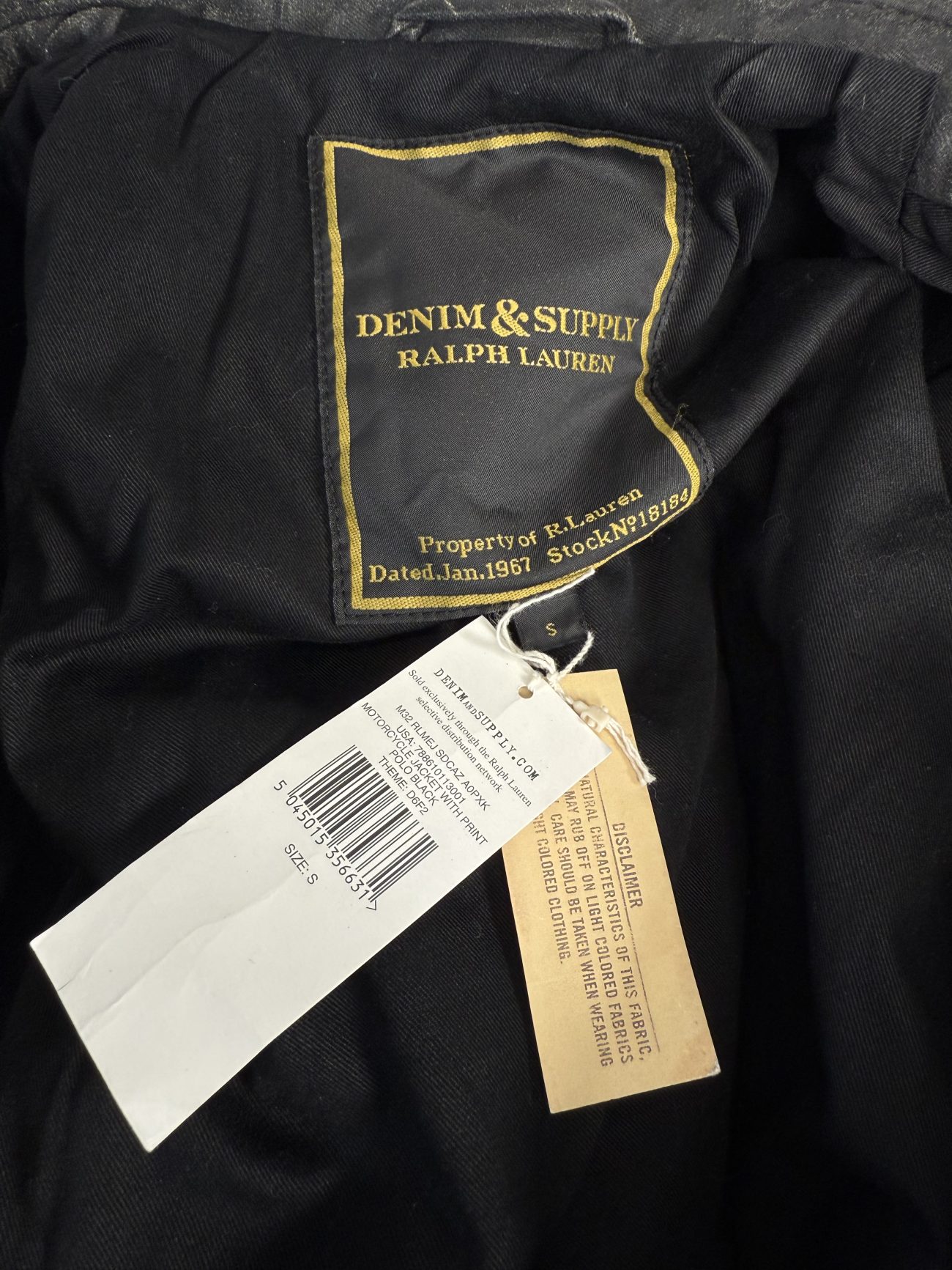Ralph LaurenLimited edition leather biker jacket