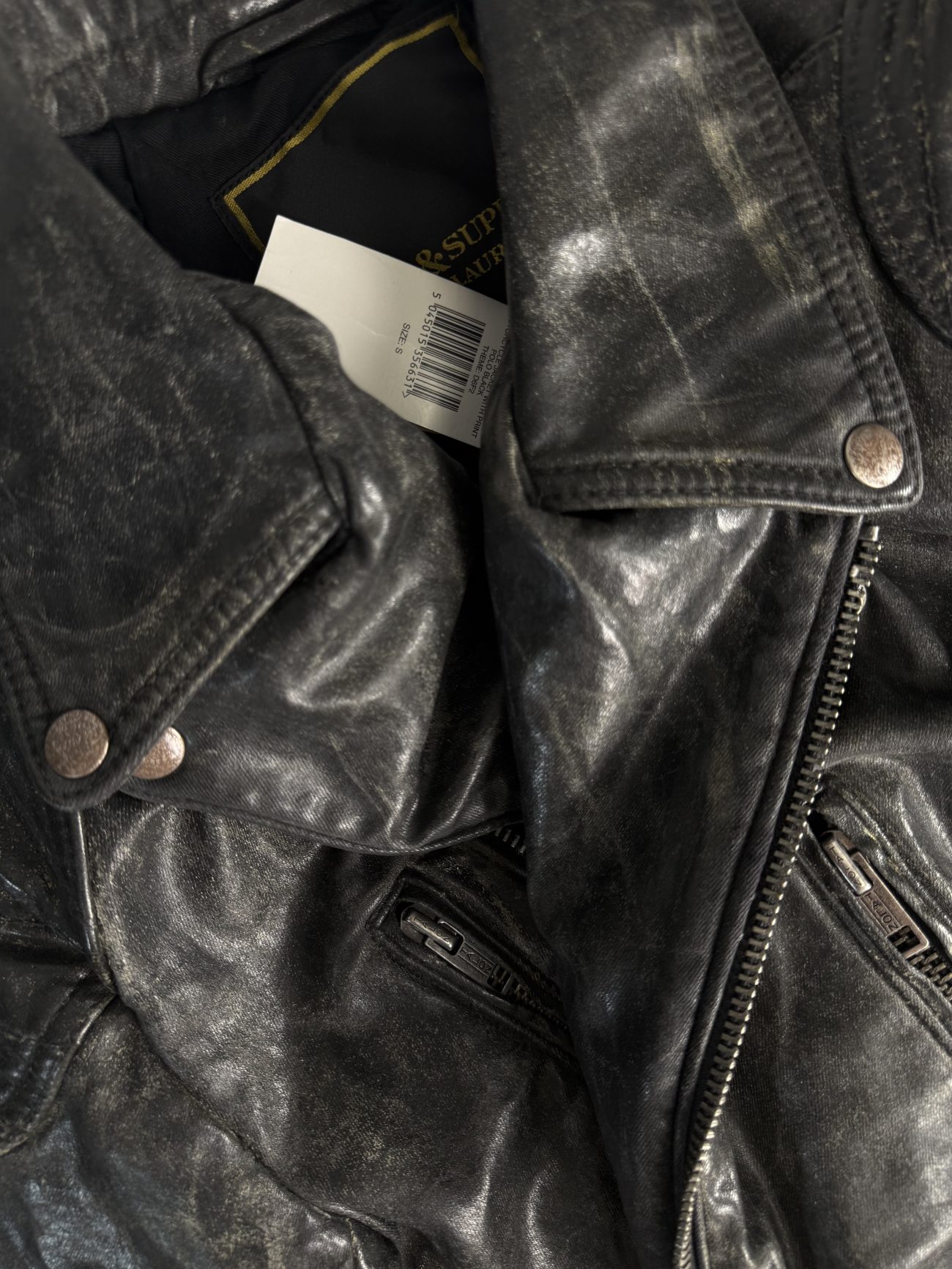 Ralph LaurenLimited edition leather biker jacket