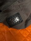 Philipp Plein Khaki camouflage jacket with crystal skull back, detachable lining and hood