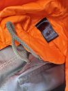 Philipp Plein Khaki camouflage jacket with crystal skull back, detachable lining and hood