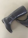 Sergio Rossi Blue Leather Knee-High Boots (Size 36.5)