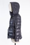 Patrizia Pepe, Firenze Reversible Down Jacket in Asphalt Grey