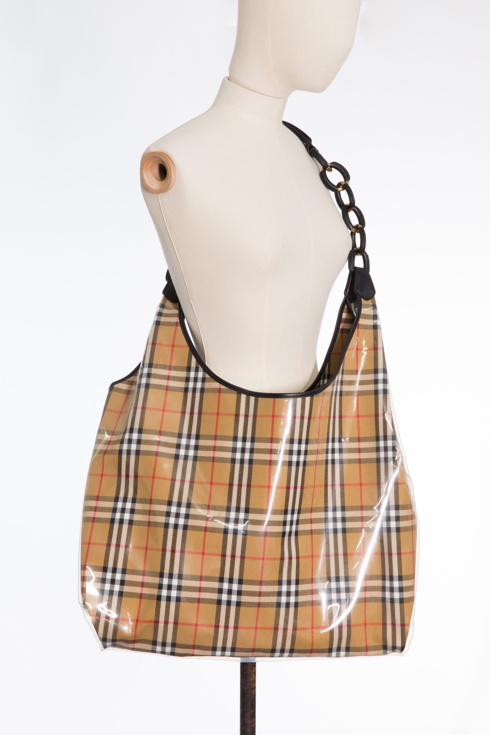 Burberry, London, England Oversized Checked Tote Bag Burberry, London, England Oversized Checked Tote Bag