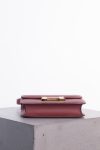 Hermes Constance burgundy epsom leather with gold hardware