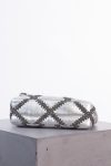 Chanel Metallic Calfskin Crochet Medium 19 Flap (Silver, 2021): Chanel Metallic Calfskin Crochet Medium 19 Flap (Silver, 2021):