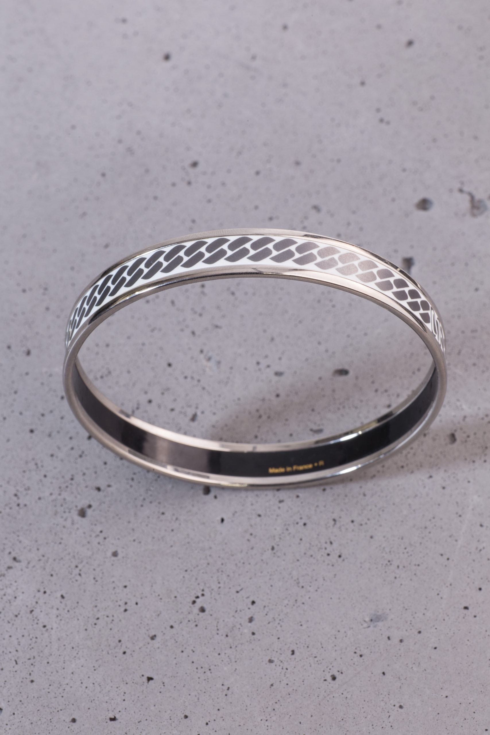 Hermes Email PM enamel bracelet