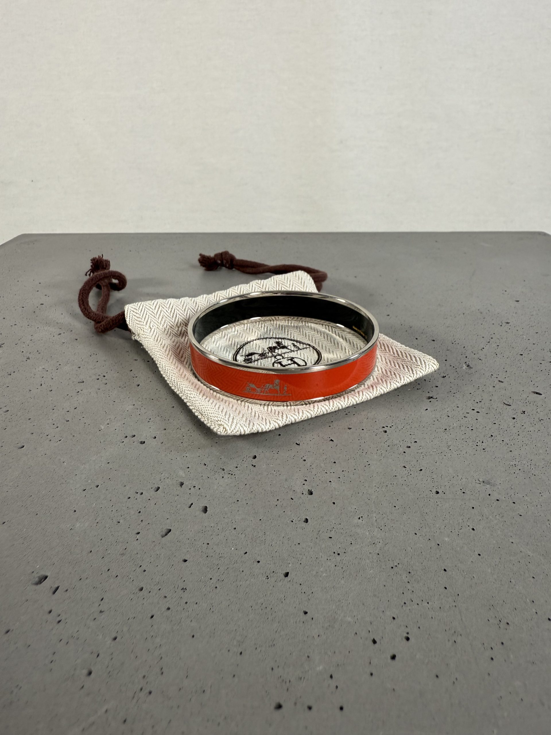 Hermes Email PM bracelet in brick-red Hermes Email PM bracelet in brick-red