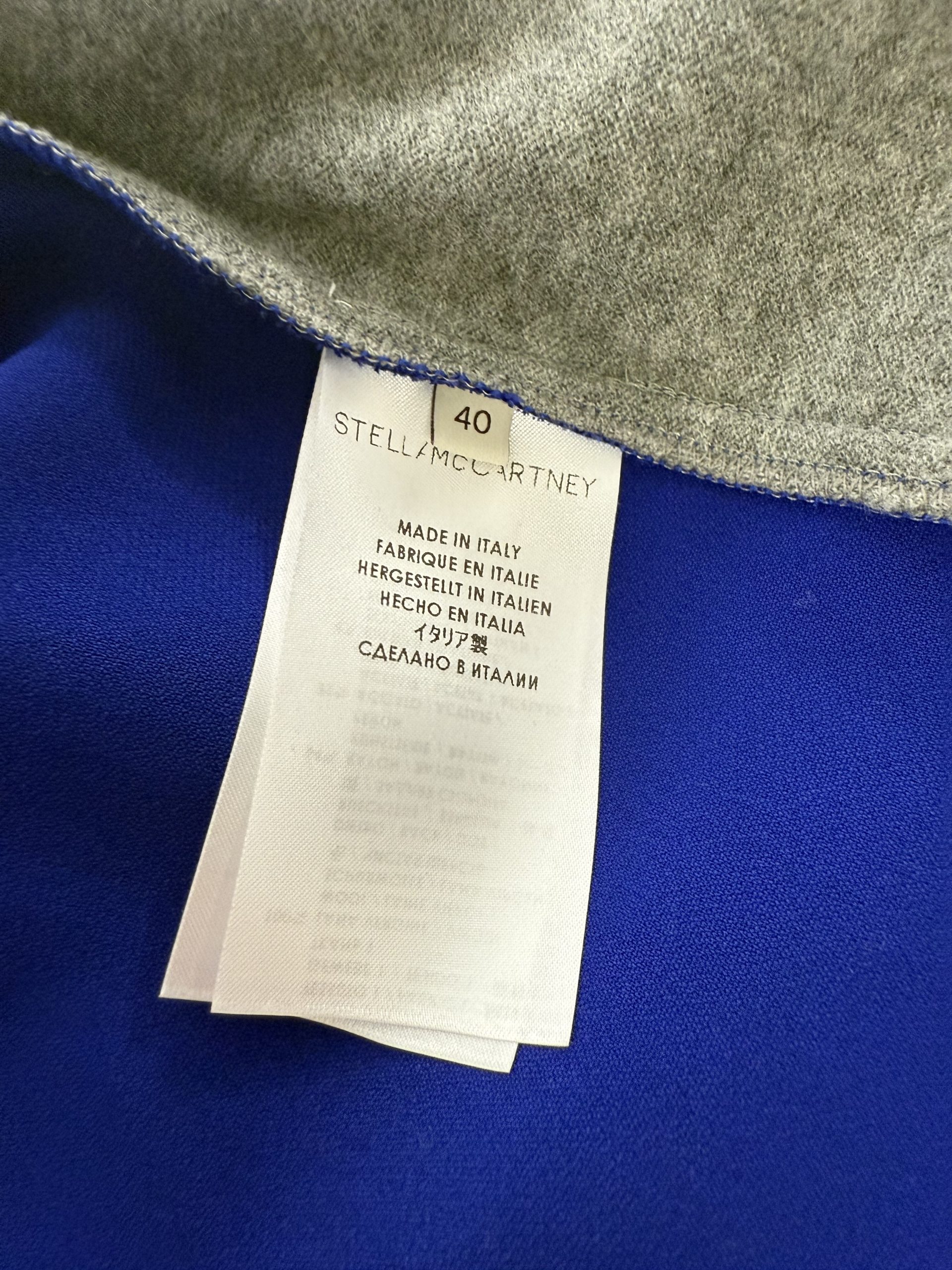 Stella McCartney, Two-Tone Wool & Acetate Cardigan Stella McCartney, Two-Tone Wool & Acetate Cardigan