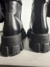 Prada, Milano High Monolith Leather Biker Boots Prada, Milano High Monolith Leather Biker Boots