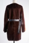 Louis Vuitton Limited Edition Reversible Mink Fur & Leather Belted Coat Louis Vuitton Limited Edition Reversible Mink Fur & Leather Belted Coat