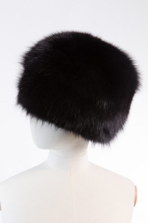 Roeckl Stylish Natural Fox Fur Hat